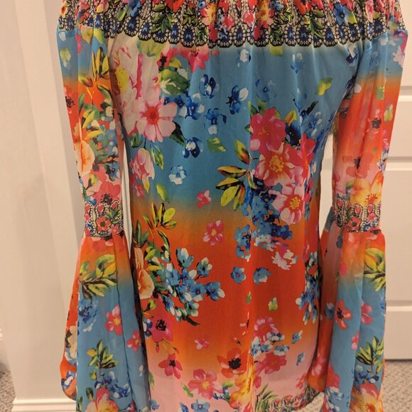 Very Colorful Multicolor Summer Top XS/S - Picture 9 of 9